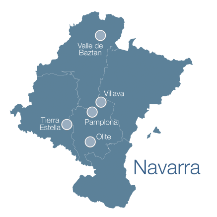Mapa de Navarra
