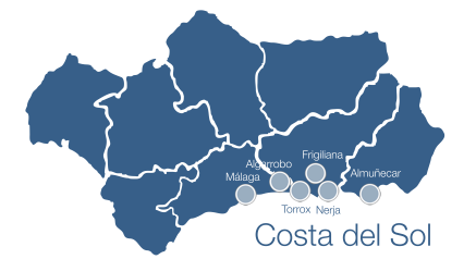 Mapa de Costa del Sol