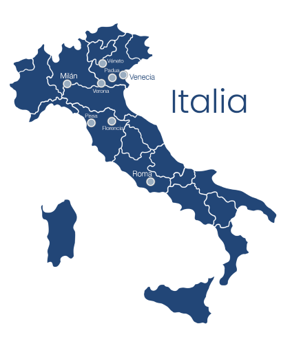 Mapa de Italia