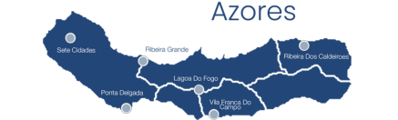 Mapa de Azores