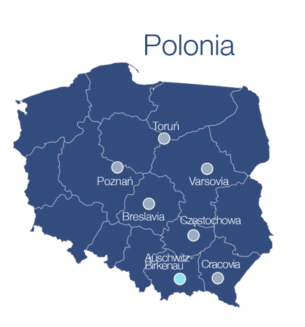 Mapa de Polonia
