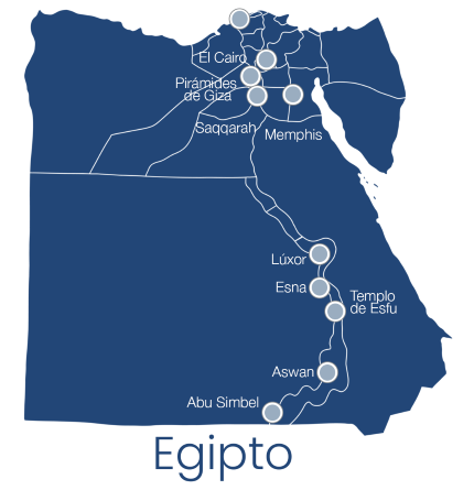 Mapa de Egipto