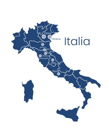 Mapa de Italia