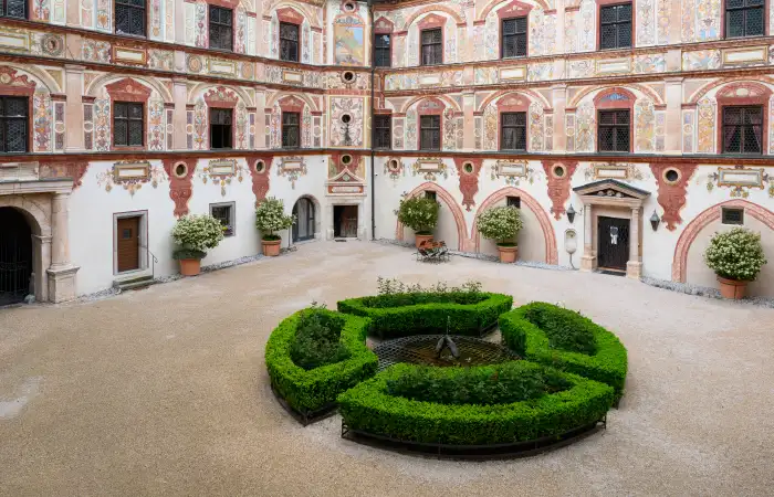 Patio interior