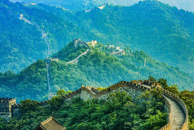 Vista de la Gran Muralla China