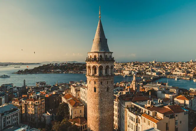 Vista panorámica de Estambul