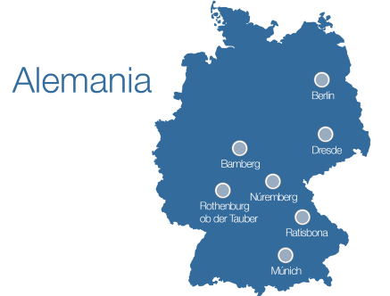 Mapa Alemania Clásica