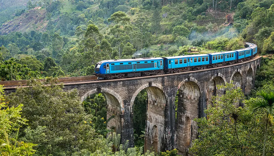Sri Lanka de norte a sur
