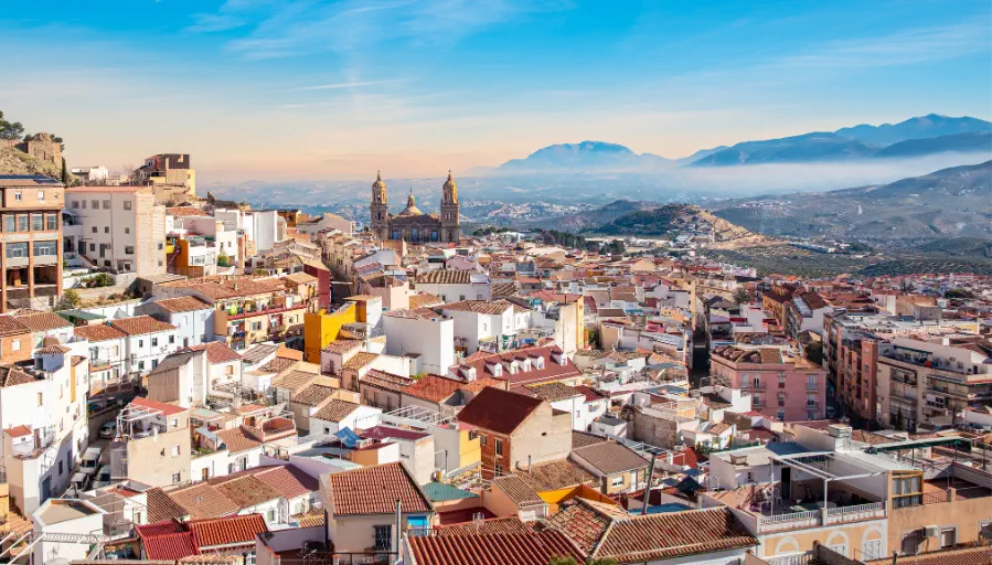 Vista aérea de Jaén