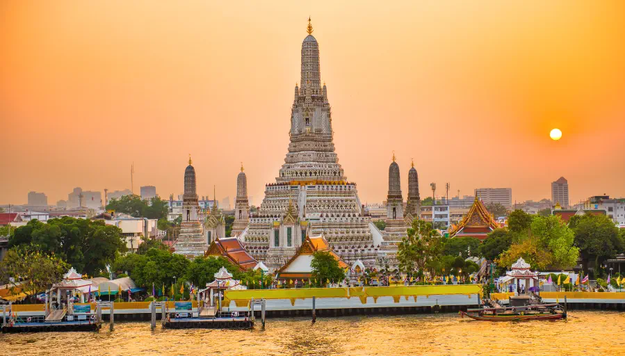 Wat Arun en Bangkok
