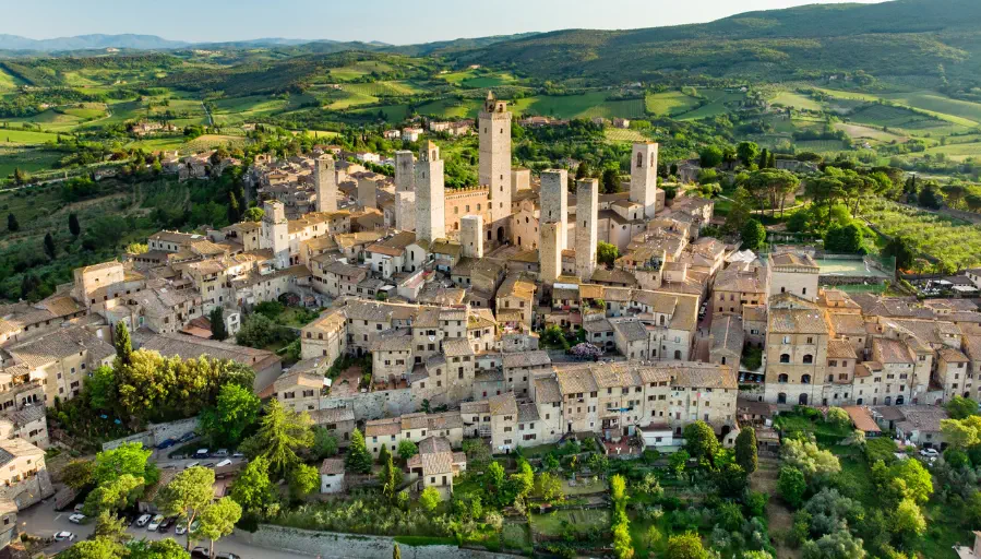 Castillo desde el aire