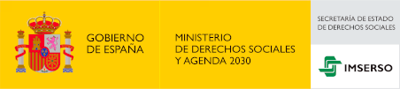 Logotipo del Ministerio de derechos sociales y agenda 2030